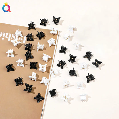 50Pcs Flower Hair Clips Multi color Mini Cute Hair Styling Accessories for Girls and Women Birthday Gifts,10 Colors at Least