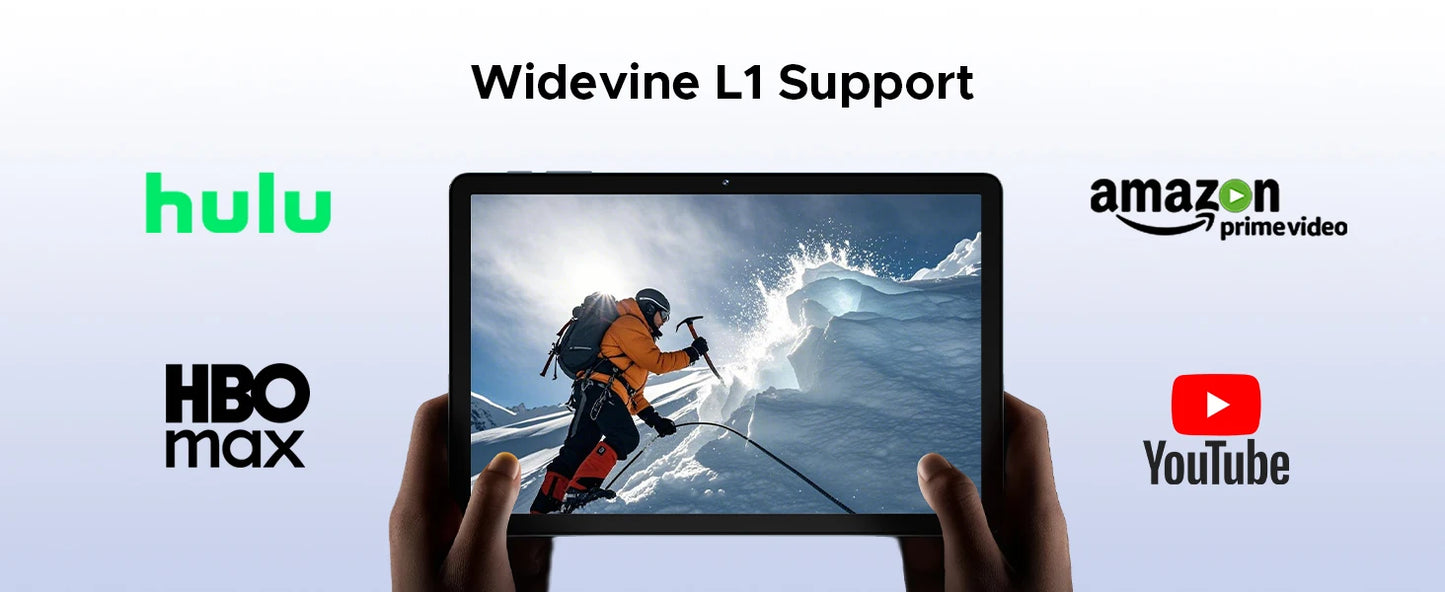 Doogee Tab G6 Tablet Pc 11 Inch Android 15 30Gb Ram(6+24) 256Gb Rom 8000Mah Battery Dual Speakers Support Widevine L1 Tablet Pc.