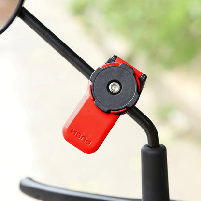 Universal Motorcycle Bike Phone Holder Stand Bicycle Phone Bike Holder 360° Rotatable Support Security Bracket Quick Release.