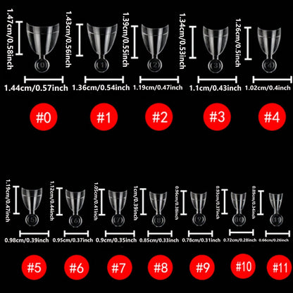 120PCS- Semi-frosted short almond clear fake nails, whitening nail art set with removable fake nails for festivals, parties, dat.