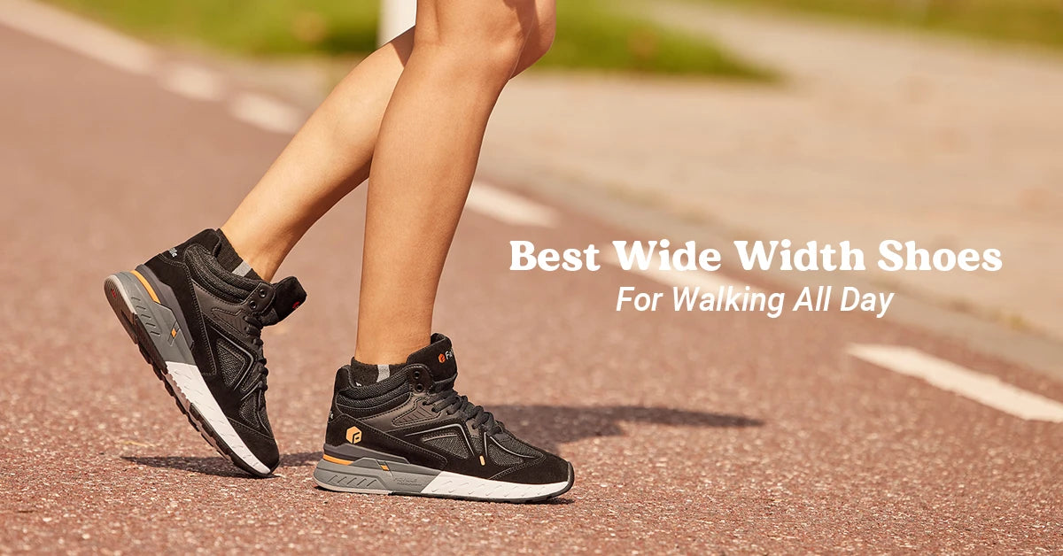 FitVille Herren-High-Top-Basketballschuhe, verbreitert, leicht, lässig, atmungsaktiv, für männliche geschwollene Füße, lindert Schmerzen.