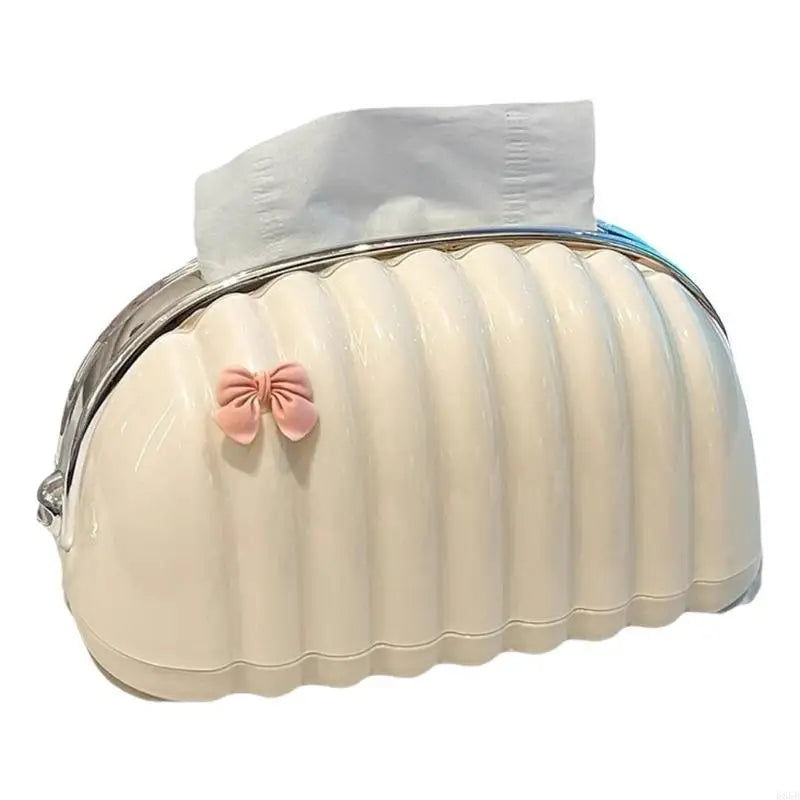 E65B Marshmallows Rabbit Design Tissue Box Paper Dispenser Great For Children's Rooms.