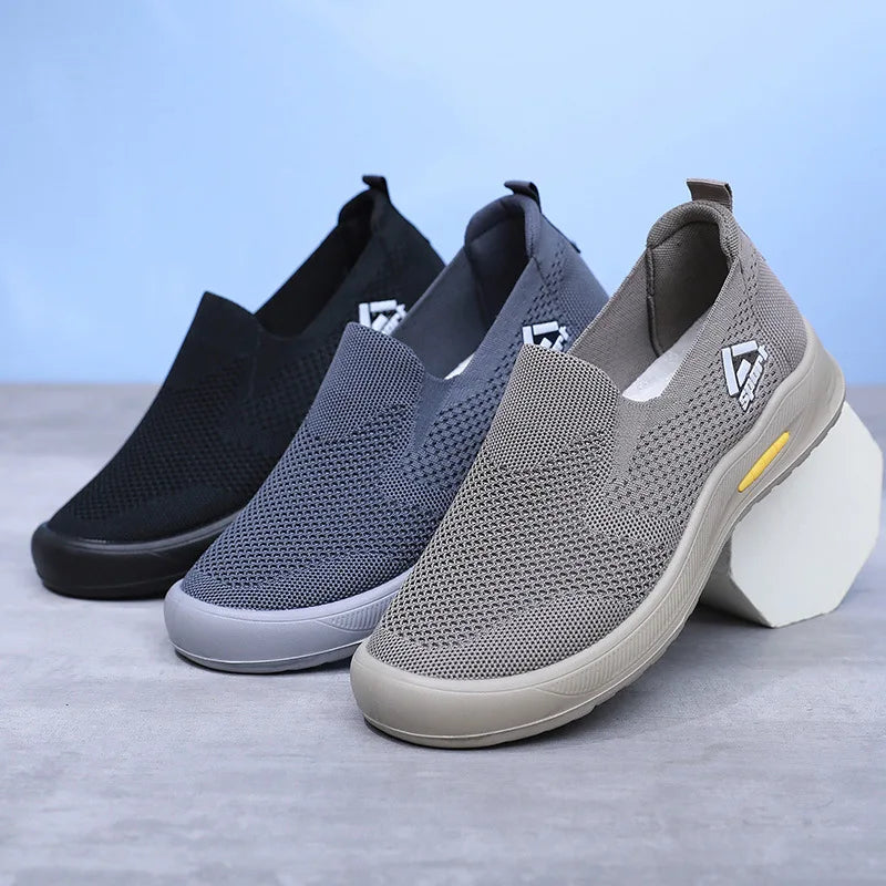 Bebealy Women's Sneaker Men Flat Shoes Casual Nonslip Men Shoes Outdoor Soft Comfortable Home Shoes Comfortable Slip-on Men Shoe.