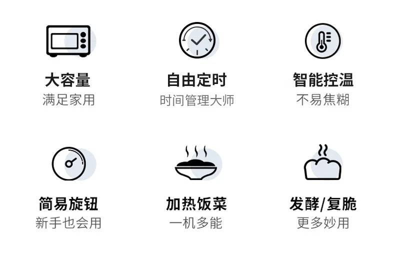 Einschichtiger Pizzaofen, Knopftyp, Elektroofen