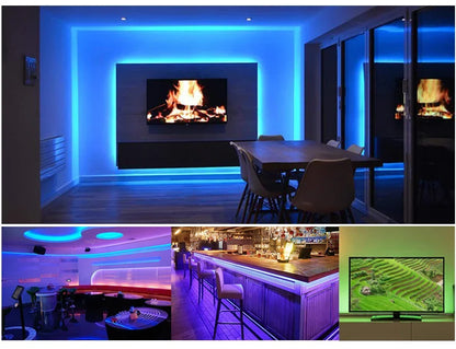 LED-Streifen Licht 5m 120leds smd2835 12v weiß warmrot grün blau rgb luces LED Licht wasserdicht flexible Lampe Band für Raum deko.