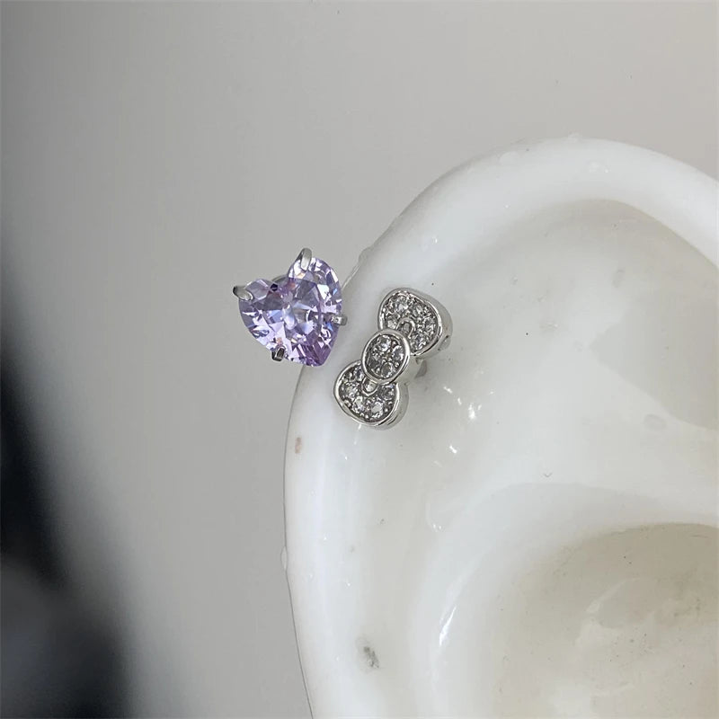 1 PCS Star Silver Color 316L Stainless Steel Ear Bone Nail for Women New Fashion Allergy Prevention Jewelry Gifts