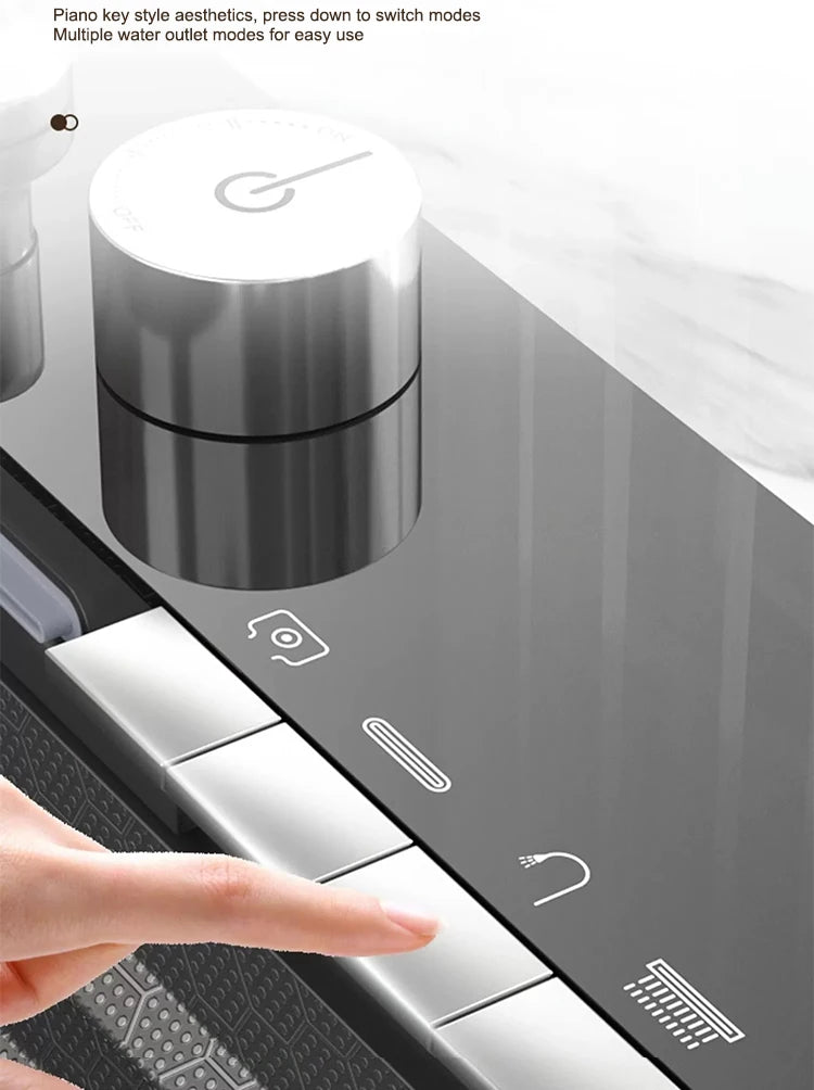 Küchenspüle, Wasserfall-Waschbecken aus Edelstahl, extra großer Einzelschlitz mit Digitalanzeige, Wasserhahn-Set für die Küche