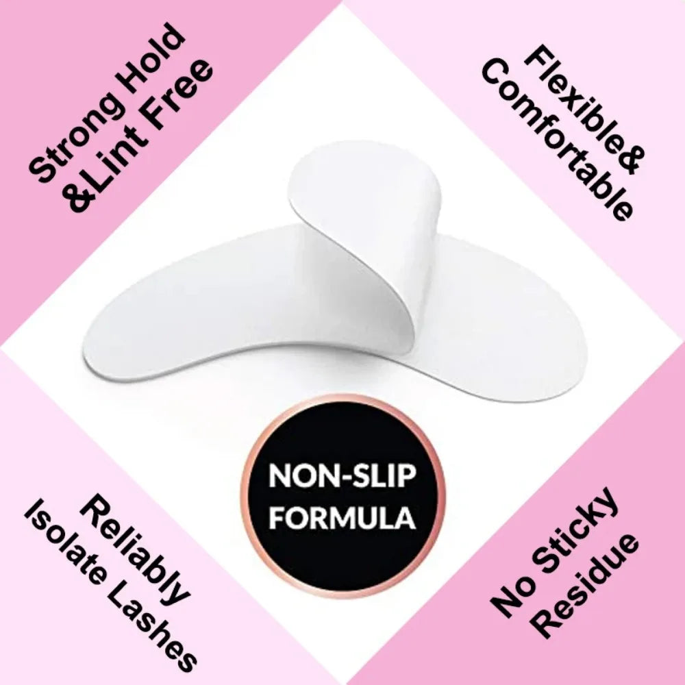 50/500/1000pcs Hydrogel Patches for Eyelashes Building Eyelash Extension Under Eye Pads Lash Stickers Tools Wholesale LAUKISS.