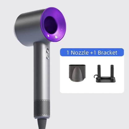 High-speed bladeless hair dryer Negative ion hair care High power, silent and quick drying, portable, suitable for home travel.