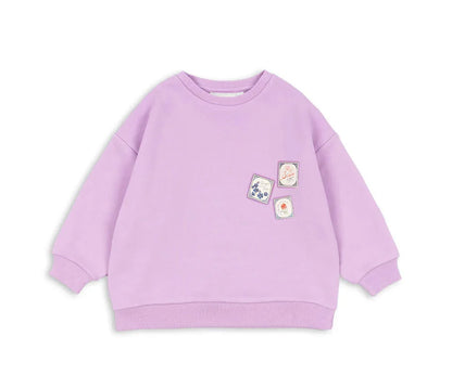 Konges Slojd Autumn Baby Boys Cotton Loose Sweatshirts Shorts Suits Kids Clothes Girls Casual Printed Striped Hoodies Tops Sets.