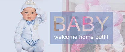 Dollbling 10pcs Welcome Home Precious Baby Boy Gift Set Gender Reveal Baby Essentials Bottles Receiving Blanket Swaddle Set.