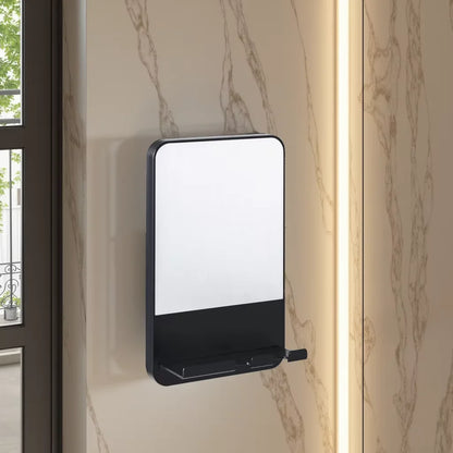 TAILI Acryl Anti Nebel Spiegel Dusche Rasieren Fogless Spiegel Waschraum Zubehör Für Frauen Make-Up Mann Rasieren Bad Werkzeuge