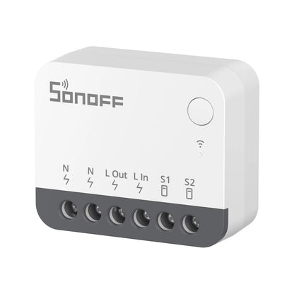 SONOFF ZBMINIR2 Extreme Zigbee Smart Switch Detach Relay Externer Schalter Fernbedienung über eWeLink, kompatibel mit Zigbee Hub