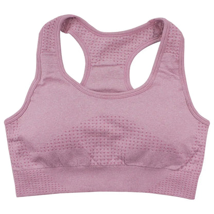 Seamless Dot Dot Yoga Suit High Waist Outdoor Sports Vest Running Quick Dry Top Fitness Yoga Pants Set Exercise Workout Clothes