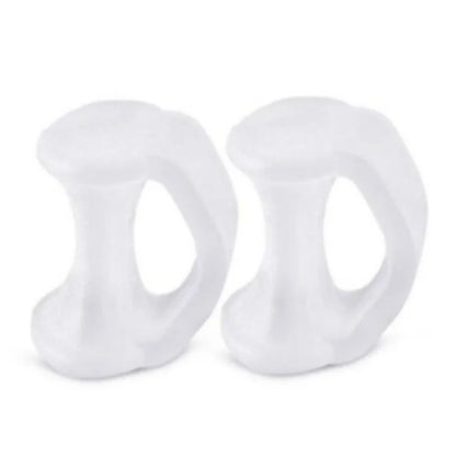 2pcs=1pair Separator Finger Feet Care Protector Silicone Toe Orthopedic Products Bunion Corrector Hallux Valgus For Pedicure.