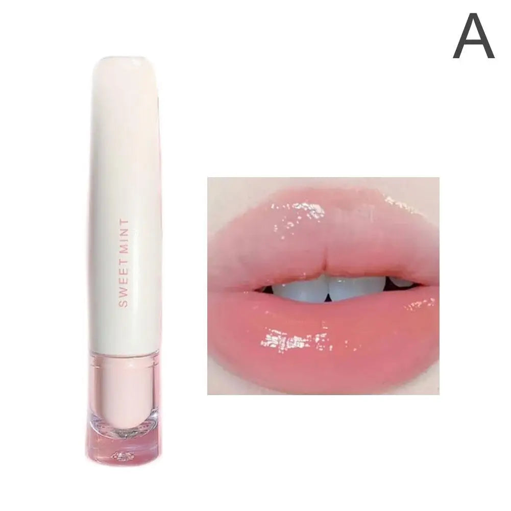 Mirror Dyeing Lip Gloss Moisturizer Liquid Lipstick Waterproof Long Lasting Red Lip Tint Korean Makeup Cosmetic