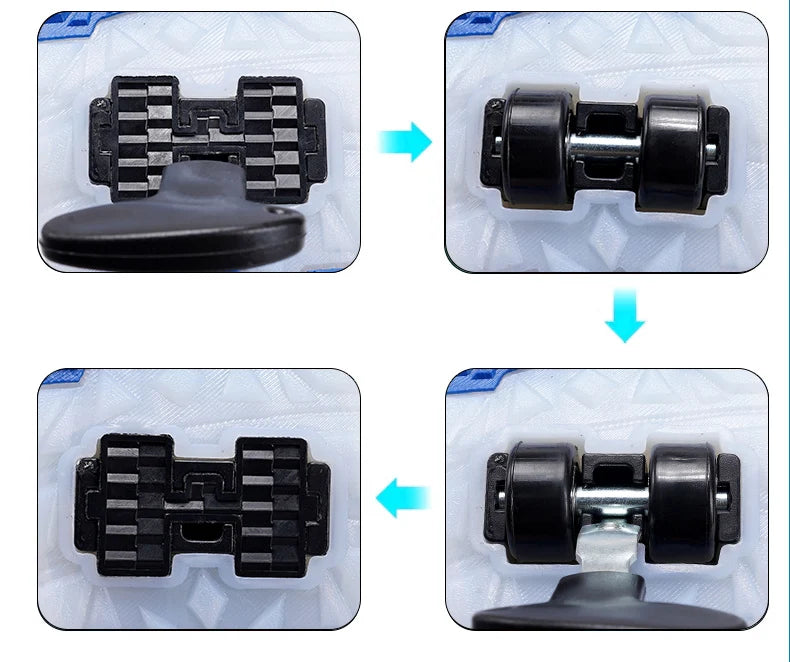 Children Four Wheels Luminous Glowing Sneakers Black Pink Led Light Roller Skate Shoes Kids Led Shoes Boys Girls USB Charging.