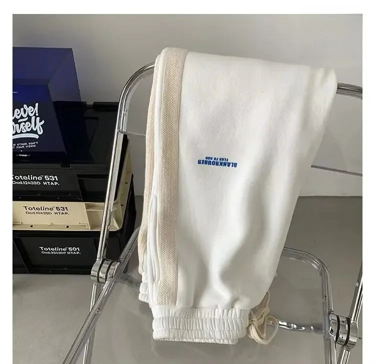 Casual Sporty Men's Hoodie Pants Set Hong Kong Style Long Sleeve Autumn Winter Loose Trendy Student Wear AE Origin China