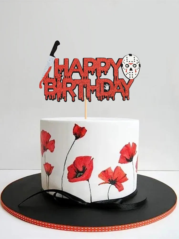 Halloween-Kuchenaufsatz, Geisterhandschloss, Spinnennetz, Kinder, alles Gute zum Geburtstag, Hochzeit, Party, Babyparty, Backen, Kuchen, Dessert, DIY-Dekoration