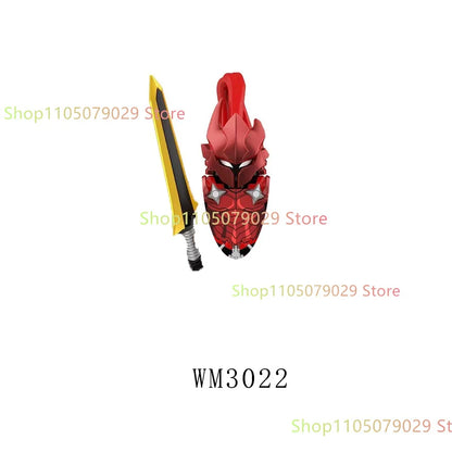 WM6220 WM6221 Anime Cartoon TV Toy Sung Jin Woo Solo Leveling Man S Hunter Level Up Building Blocks for Kids Collect Toys Gift.