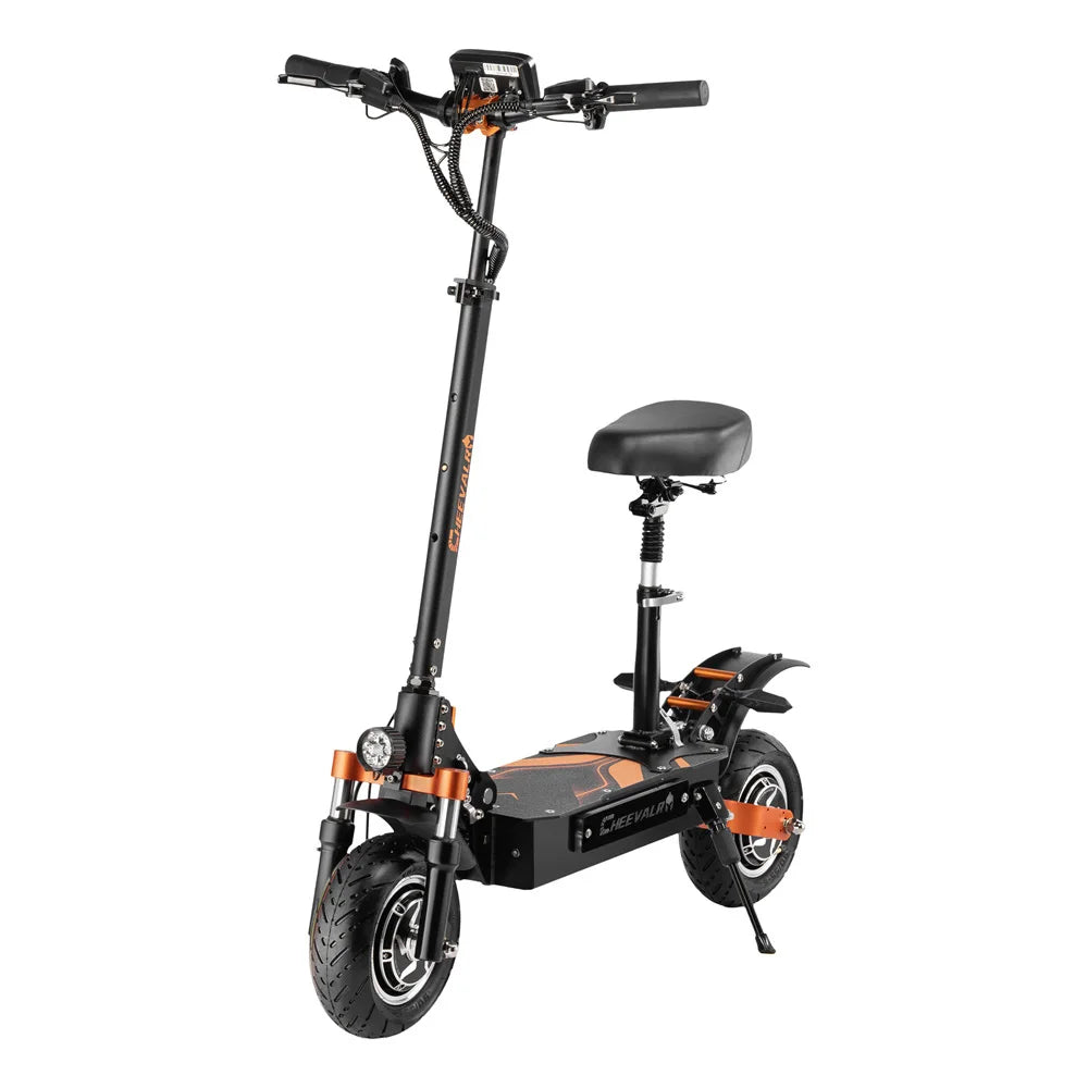 Cheevalry S10 Electric Scooter 2*1600W Motor Adult EScooter 52V 33AH Battery E-Scooter 10 Inch Tire City Commuter EScooter