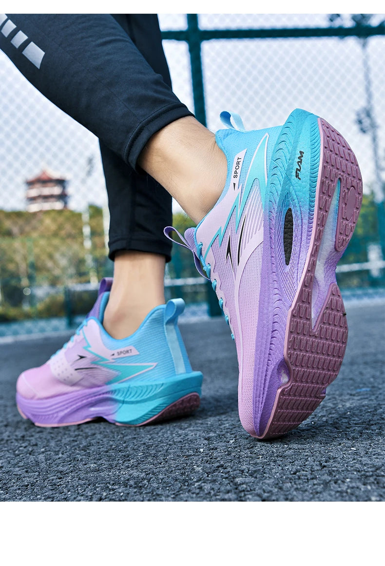 Sports Running Shoes Men Sneakers Marathon Breathable Comfortable Brand Trend Women Athletic Trainer Outdoor Sneakers AirCushion