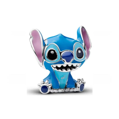 New fashion 100% S925 sterling silver Disney All-Star pendant beads, suitable for the original Pandora bracelet, women's fashion