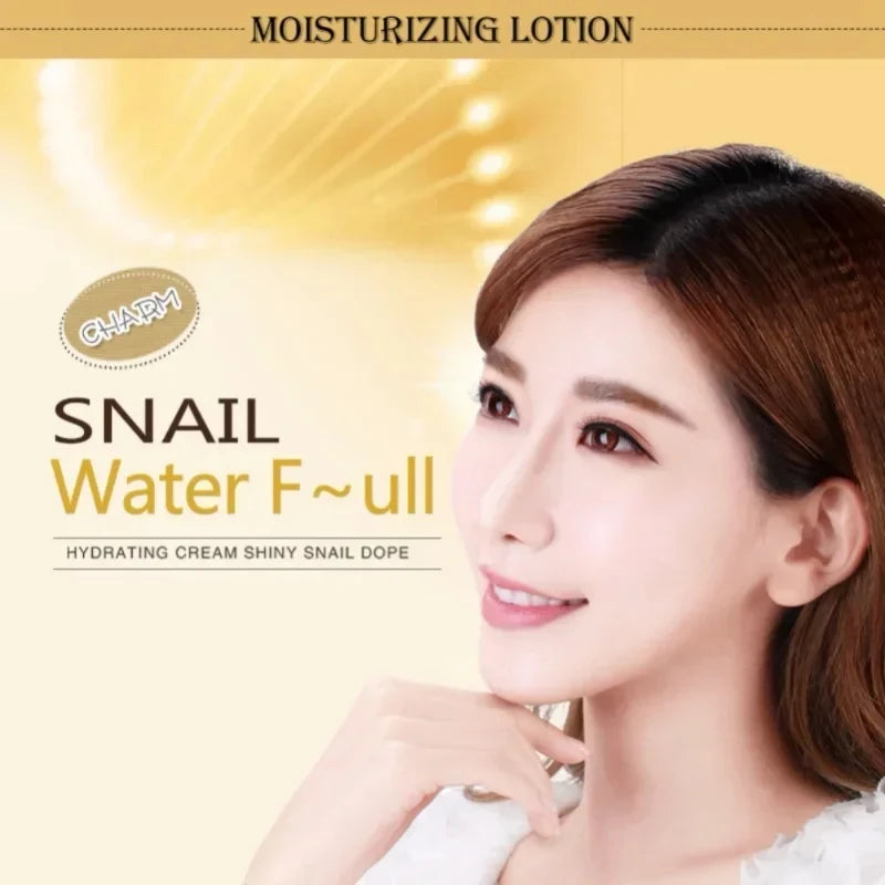 Snail Collagen Face Cream Whitening Moisture Anti Aging Facial Firming Cream Anti Wrinkles Eye Bags Korean Skin Care Product 60g.