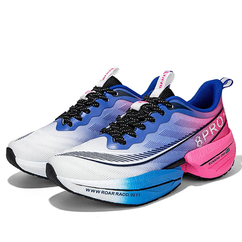 Marathon Air Cushion Herren Sport Laufschuhe Atmungsaktive leichte Damen Bequeme sportliche rutschfeste Carbon Plate Sneakers.