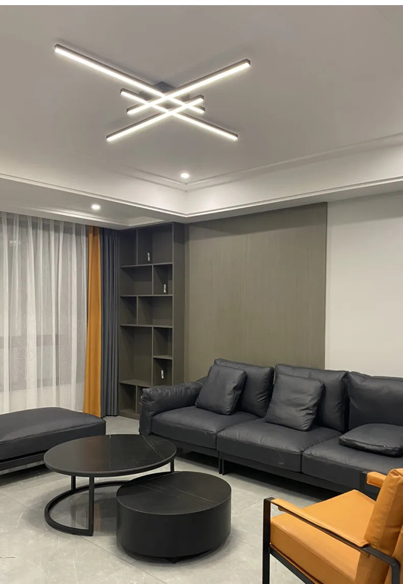 Deckenleuchte einfache moderne Schlafzimmeratmosphäre Duplex Villa Halle Nordic Lampen minimalistische Wohnzimmerlampe Zimmer Deckenleuchten