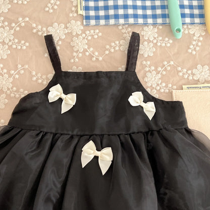 Neu im Sommer Neugeborene Baby Prinzessin süße Kleidung Sling Kleider Schleife Shorts solide Weste Body Kurzarm Kleid Kinder.