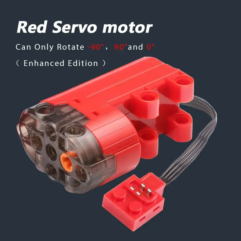 Technical Motor Battery Box Power Functions Parts IR Speed Servo Light Receiver PF APP Remote Control Car Building Blocks Bricks