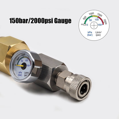 Brand New Filling Station Soda Water Maker Cylinder Tank Bottle CO2 Refill Adapter Connector W21.8-14 or G3/4 or CGA320.