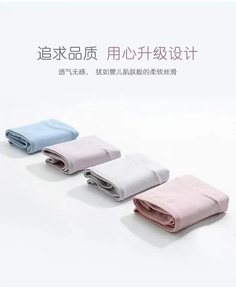 L-8XL Plus Size Leak Proof Menstrual Panties for Women Cotton Underwear with Waterproof and Breathable Design for Periods.