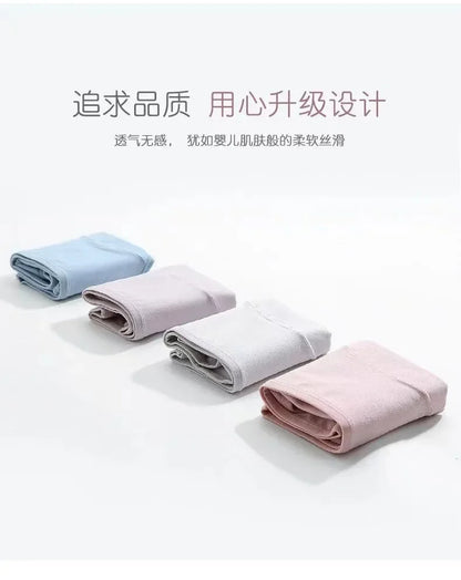 L-8XL Plus Size Leak Proof Menstrual Panties for Women Cotton Underwear with Waterproof and Breathable Design for Periods.