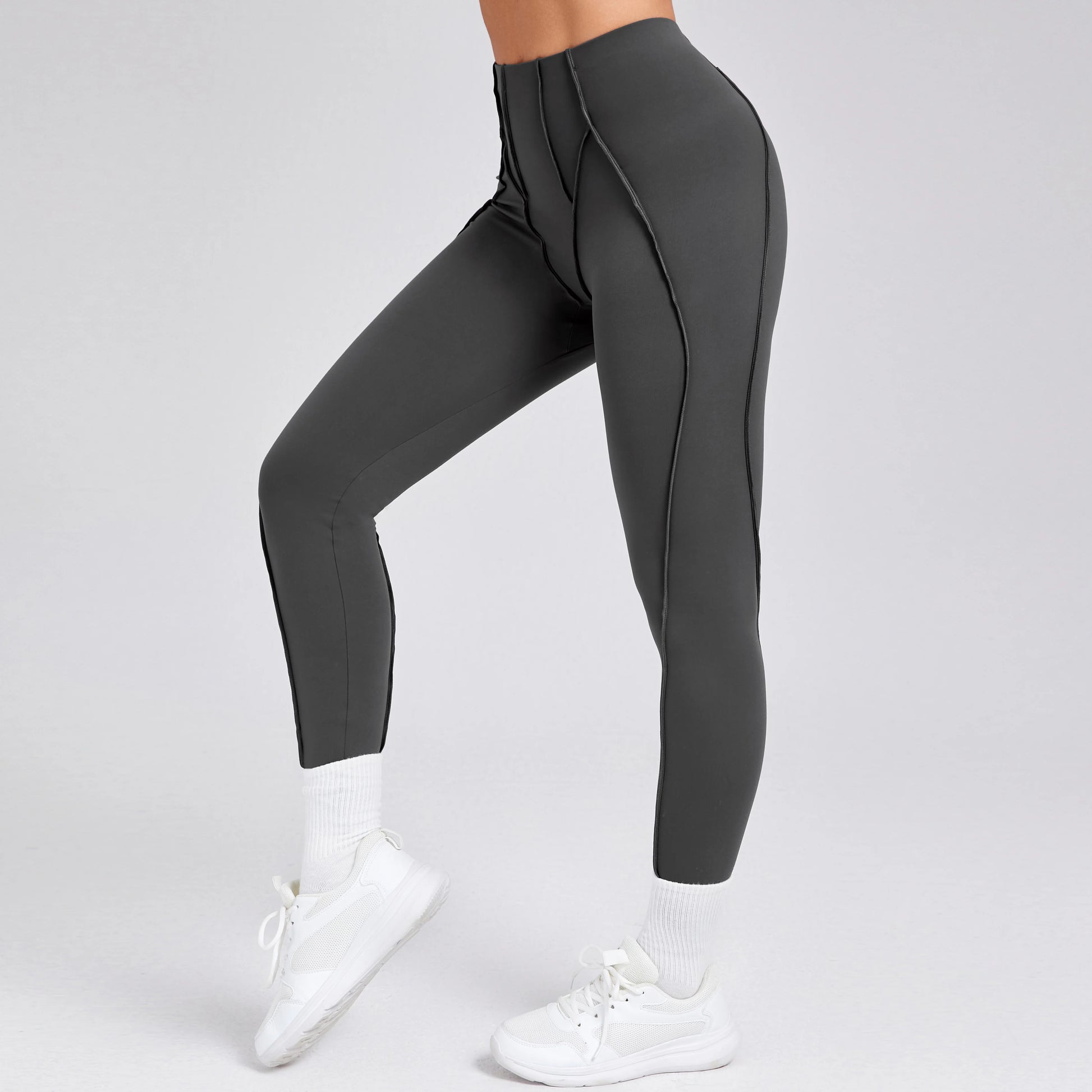 Women Nude Straps Yoga Pants Squat Proof Workout High Waist Leggings Fitness Pant Female Active Wear Legging.