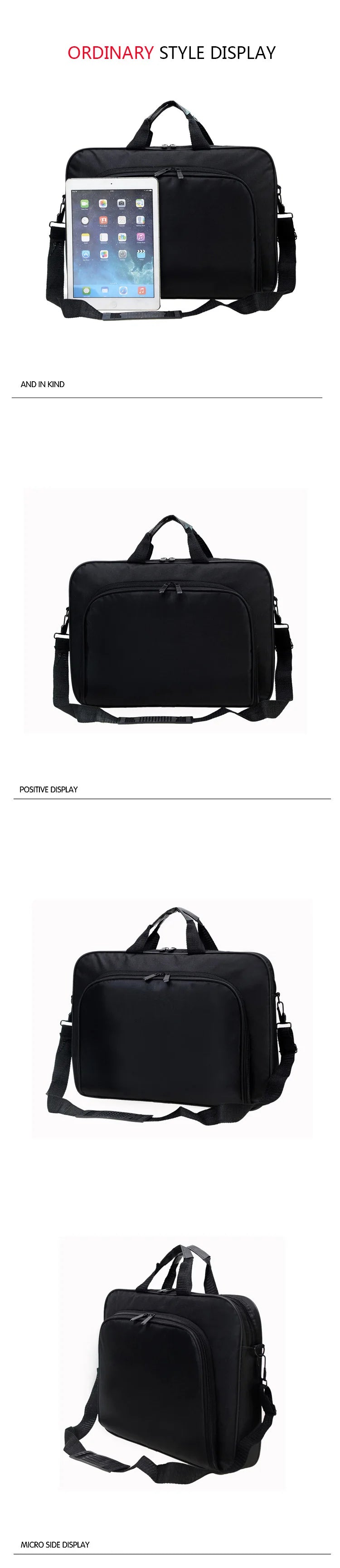 15.6/17inch Business Office Laptop Bag Large Capacity Handheld Shoulder Crossbody Bag for Men Executive Briefcase Hot Sale.