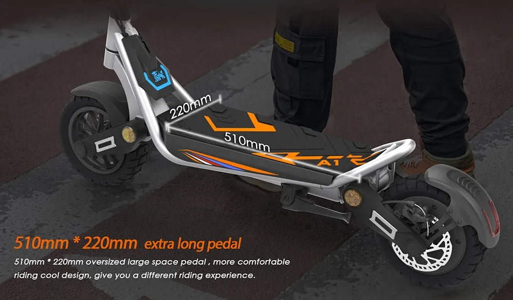 Kukirin A1 800W Motor 2025 Folding Electric Scooter 48V 13Ah Battery 10 inch Vacuum Tire 45 km/h Max Speed 45km Range.