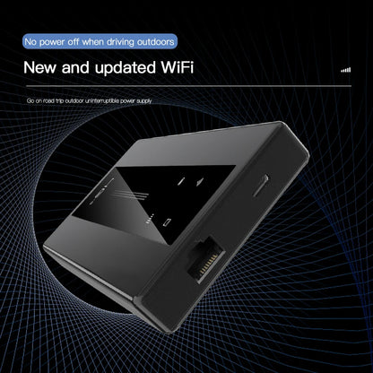 KuWFi Mobile Wifi Router 10000mAh Portable Lte Router CAT4 Outdoor Travel Pocket Wifi Hotspot with RJ45 TS9 Antenna Port WPS.
