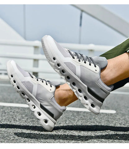 2025 Summer Cushion Men's Running Shoes Breathable Mesh Brand Sneakers Men Jogging Shoes Lightweight Non-Slip Men Athletic Shoes.