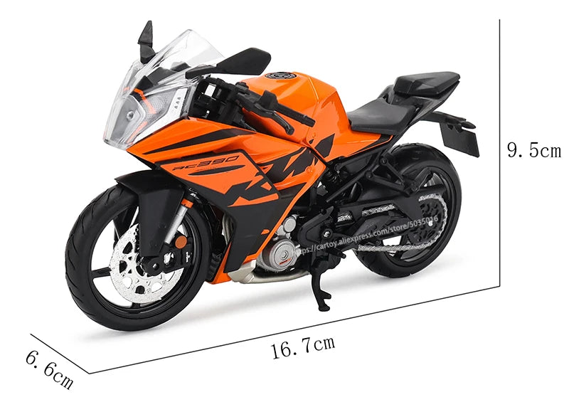 Maisto 1:12 KTM series KTM RC 390 690 DUKE 1290 simulation alloy motocross authorized motorcycle model toy car Collecting gifts.