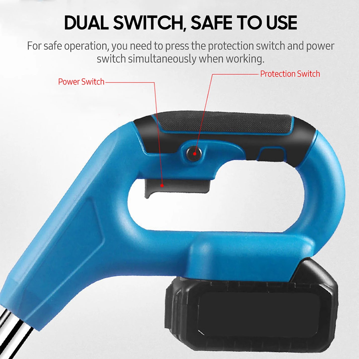 21 V Teleskop-Hand-Akku-Rasentrimmer, elektrischer Rasenmäher, 2 Stück, 1500 mAh wiederaufladbarer Akku, Schnellladegerät, Trimmer