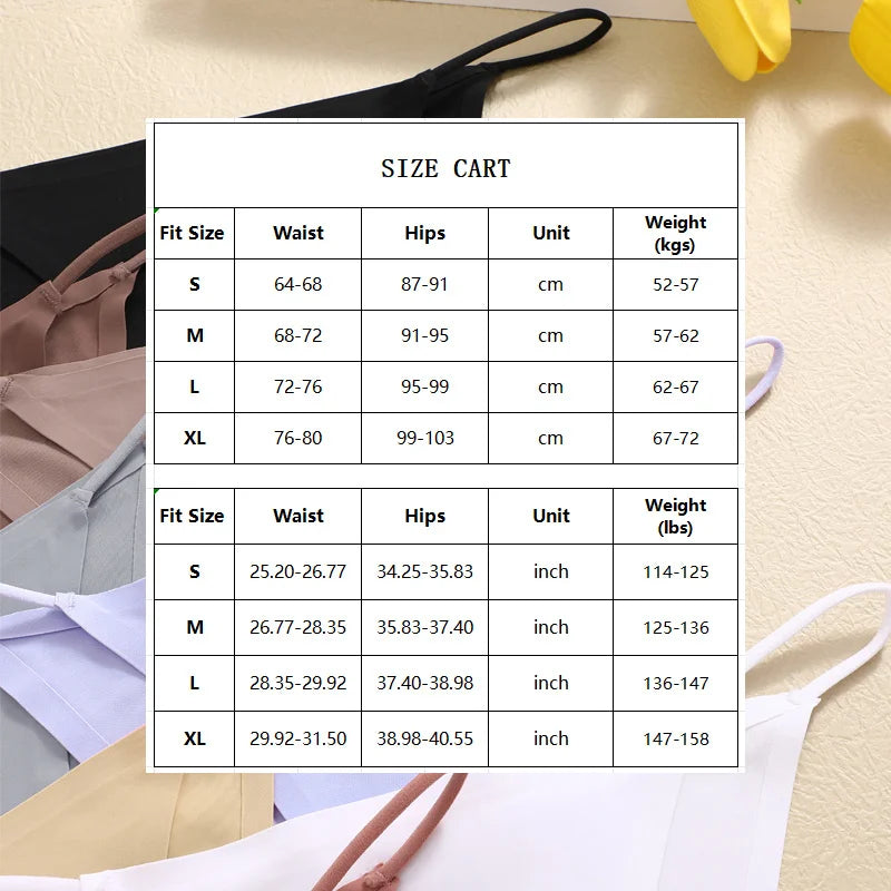 3Pcs/Set Women Seamless Panties Sexy Ultra-thin Briefs Female Ice Silk No Trace Underwear Low Rise Solid Color Soft Lingerie.