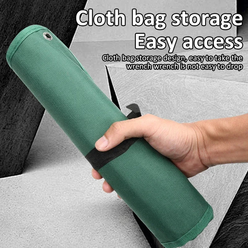 Ultradünner Schraubenschlüssel-Satz mit offenem Ende, 6–27 mm, Pflaumenschlüssel-Kombination, universelles Ratschenschlüssel-Set mit zwei Köpfen, Auto-Reparaturwerkzeuge