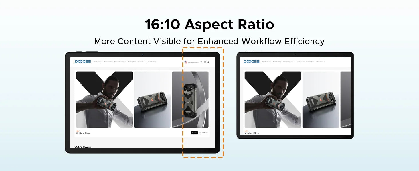 Global Version Doogee Tab E3 Tablet Pc Android 15 Gemini Ai 11-Inch Ultra-Clear 32Gb(8+24) 256Gb Helio G100 8800Mah Battery Tablet.