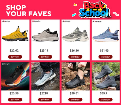 Baasploa Men Running Shoes Lightweight Sport Shoes for Men Mesh Breathable Casual Sneakers Non-Slip Outdoor New Arrival.