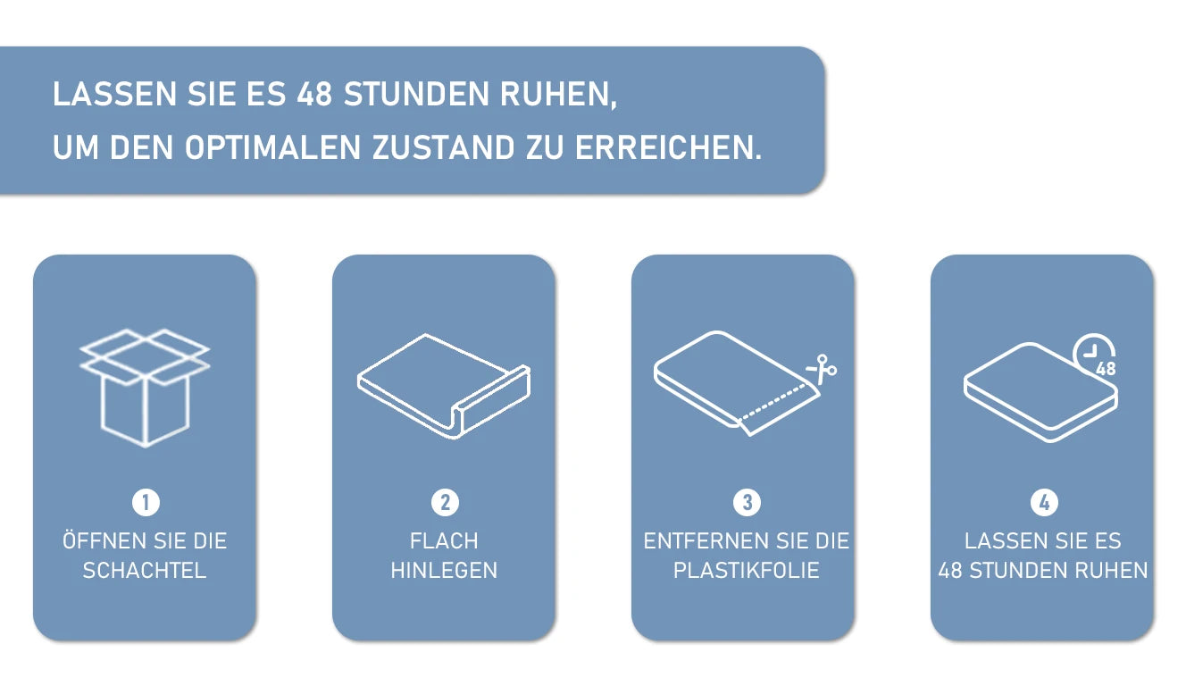 ROYGBIV Matratzen Topper mit H2/H3 Härte, Gel Topper für Komfort und Druckentlastung, Bett Topper 7 cm Höhe, vielseitig