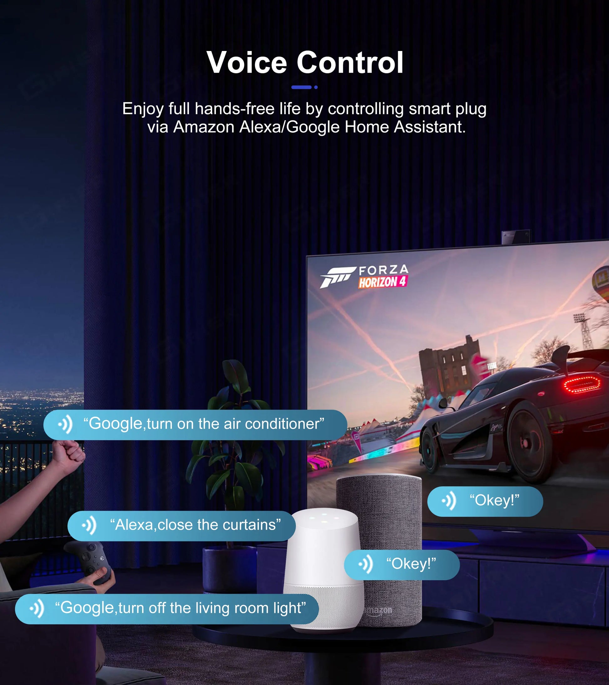 GIRIER Smart Plug ZigBee 20A Smart Home Steckdose EU 4200W mit Power Monitor Funktion Unterstützt Alexa Google Home Assistant.