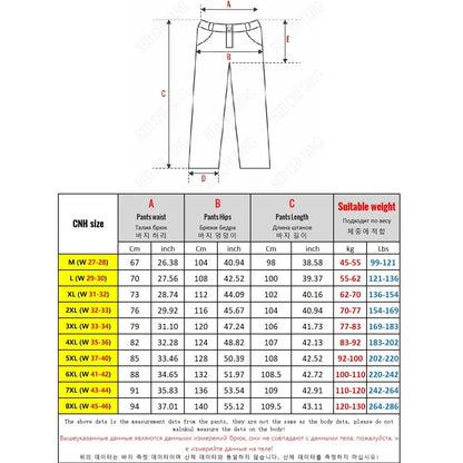 Winter Pants Men Stretch Fleece-lined Jogger Trouser Male Thick Warm Sport Large Size Big Plus 7XL Work Sportswear Sweatpant 8XL.