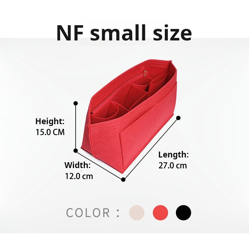 Purse Organizer Insert for Handbags, Felt Bag Organizer for Tote & Purse, Tote Bag Organizer Insert, for lv neverfull